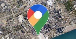 Giao diện bản đồ trực tuyến Google Map tại Việt Nam